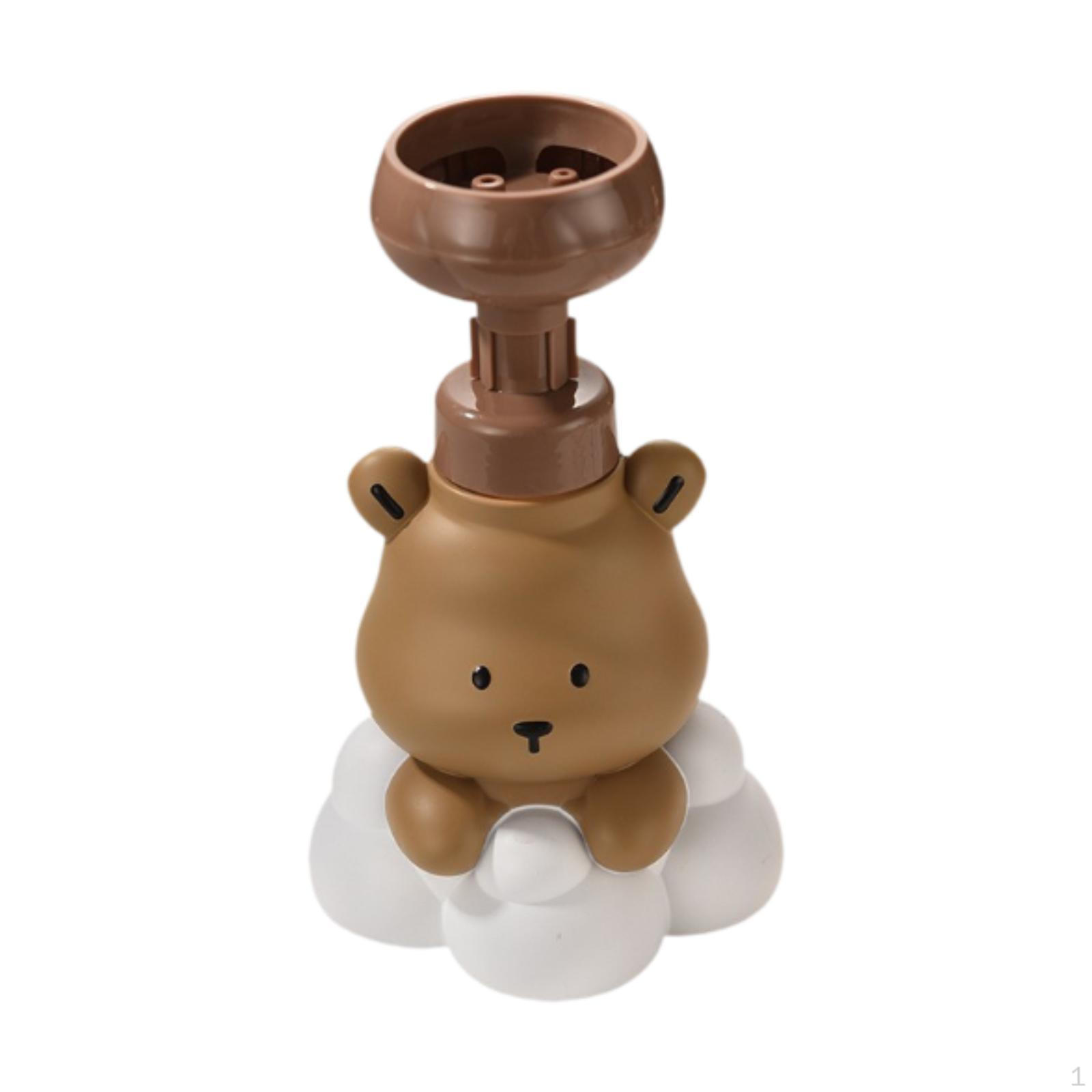 

Дозатор пенного мыла с насосом для пены, многоразовая бутылка с противоскользящей ручкой для ванной комнаты