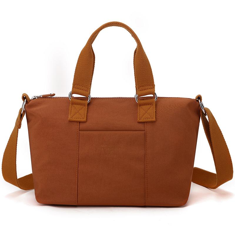 

Женская сумка через плечо, легкая нейлоновая сумка через плечо оранжевый