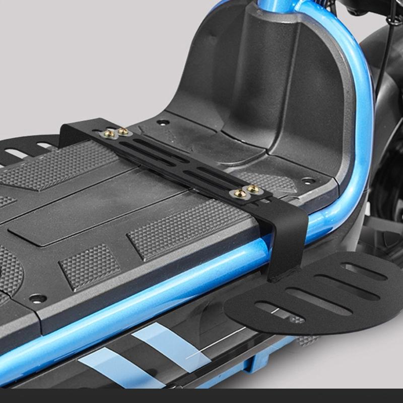 Electric Kickboard Deck Footrest Part, Front Support Piece with Sliding 20 To 35 Cm Metal Mount and Black Finish for Front Section Use and Deck Area