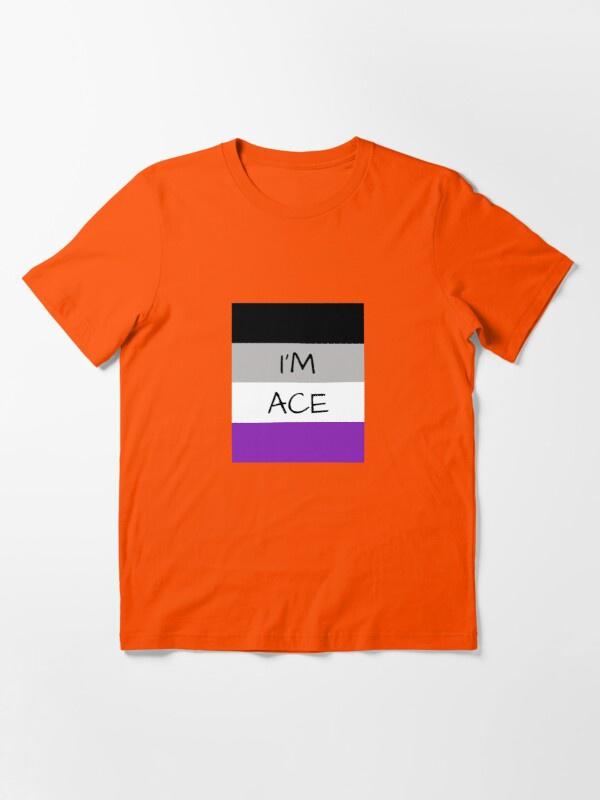I M ACE ASEXUAL T SHIRT Unisex Summer 