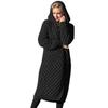 Women Winter Coats Wool Cardigan Solid  Jacket Sweater Long Loose Thick Coat