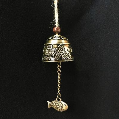 Retro tvar ryb Liparské zvonky Fengshui Bell Kreativita zvonek zahradní doplňky