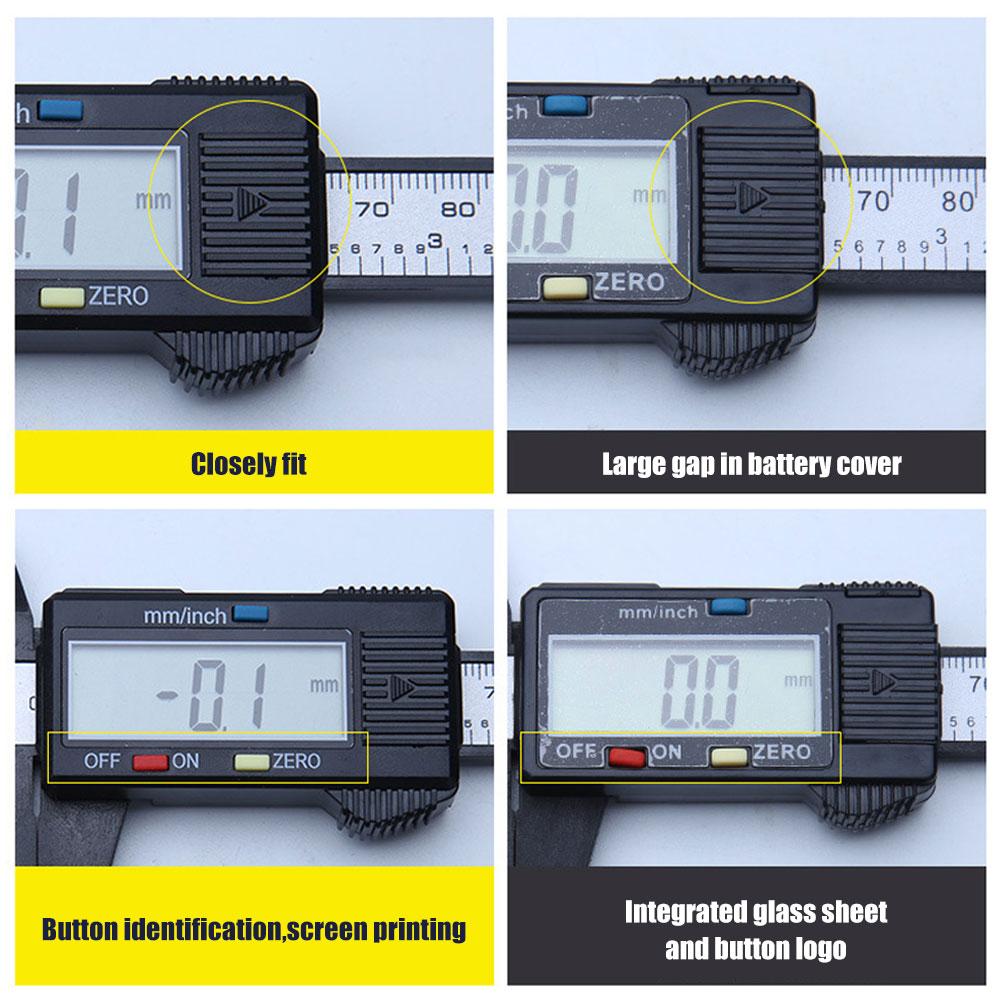 Digital Caliper Measuring Tool 6 "150mm Messschieber Paquimetro Measuring Instrument Vernier Calipers Gauge Instrument Digital Vernier Calipers