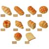 Squishies Bread Cute Food Soft Slow-Rising Bread Shape Squeeze Toys Simulation Bread Ultra-Soft Decompression