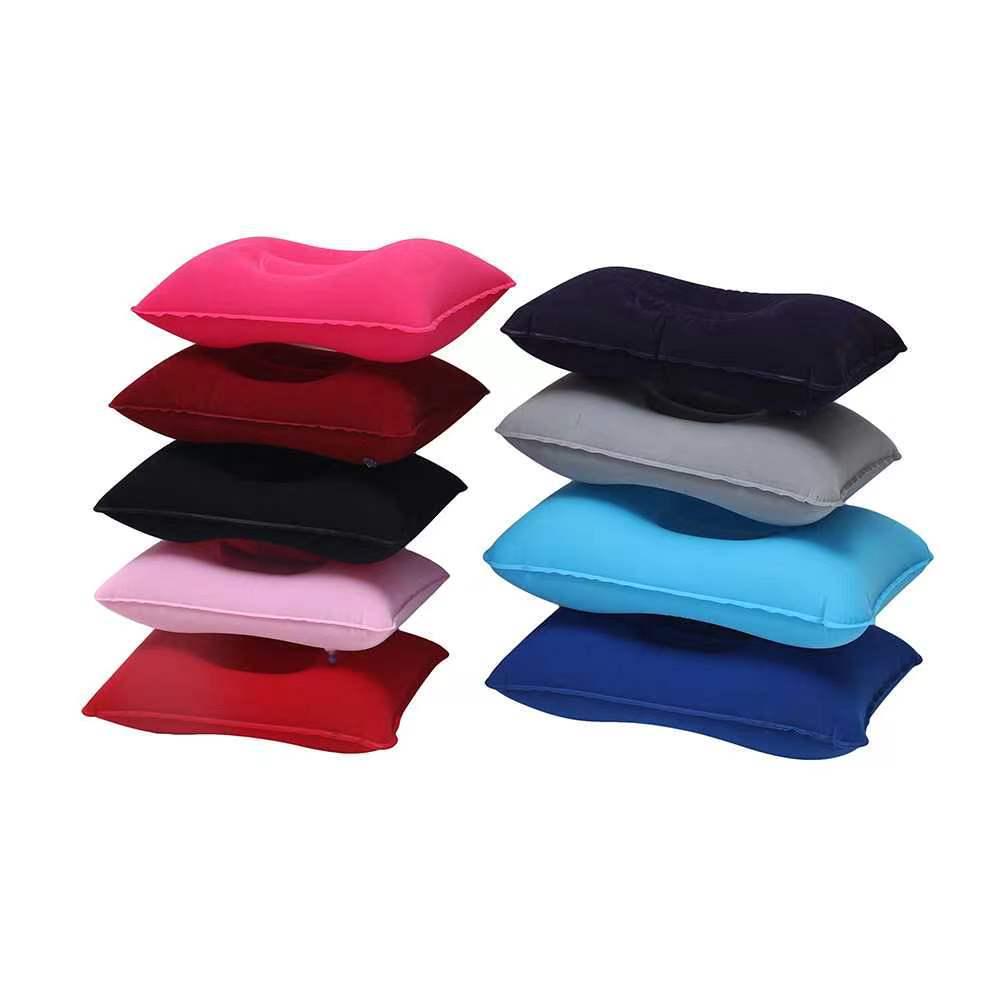 

Надувная флокированная квадратная подушка для кемпинга с наволочкой 34*22