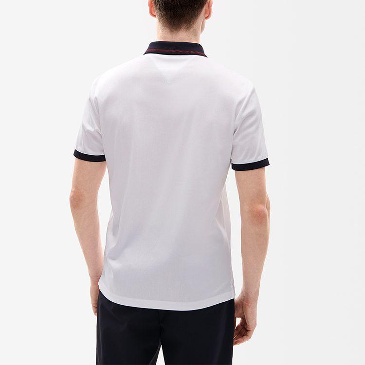 Fila Polo Shirts Men's Standard White Polo Collar Moderate Straight Fit F11M231117FWT