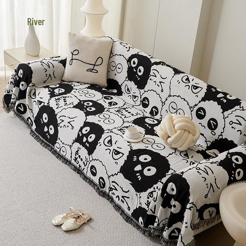 

Покрывало и чехол для стула в стиле бохо-американского стиля 90x90cm (Knee Blanket)