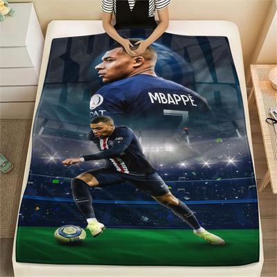 Kylian Mbappé Vibes Blanket, High Quality Comfortable for All Seasons, Home Decor, Warmth and Comfort