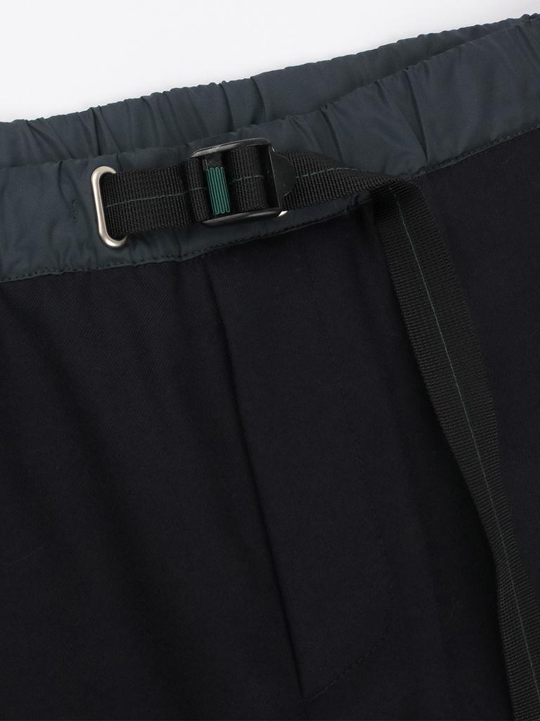 HAUS072C Belt Detail Pants Navy