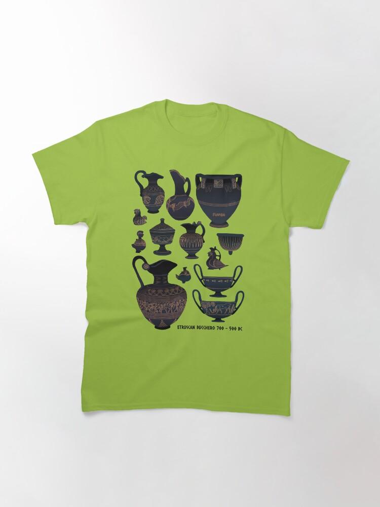 Europe Etruscan Bucchero Pottery Classic T-Shirt
