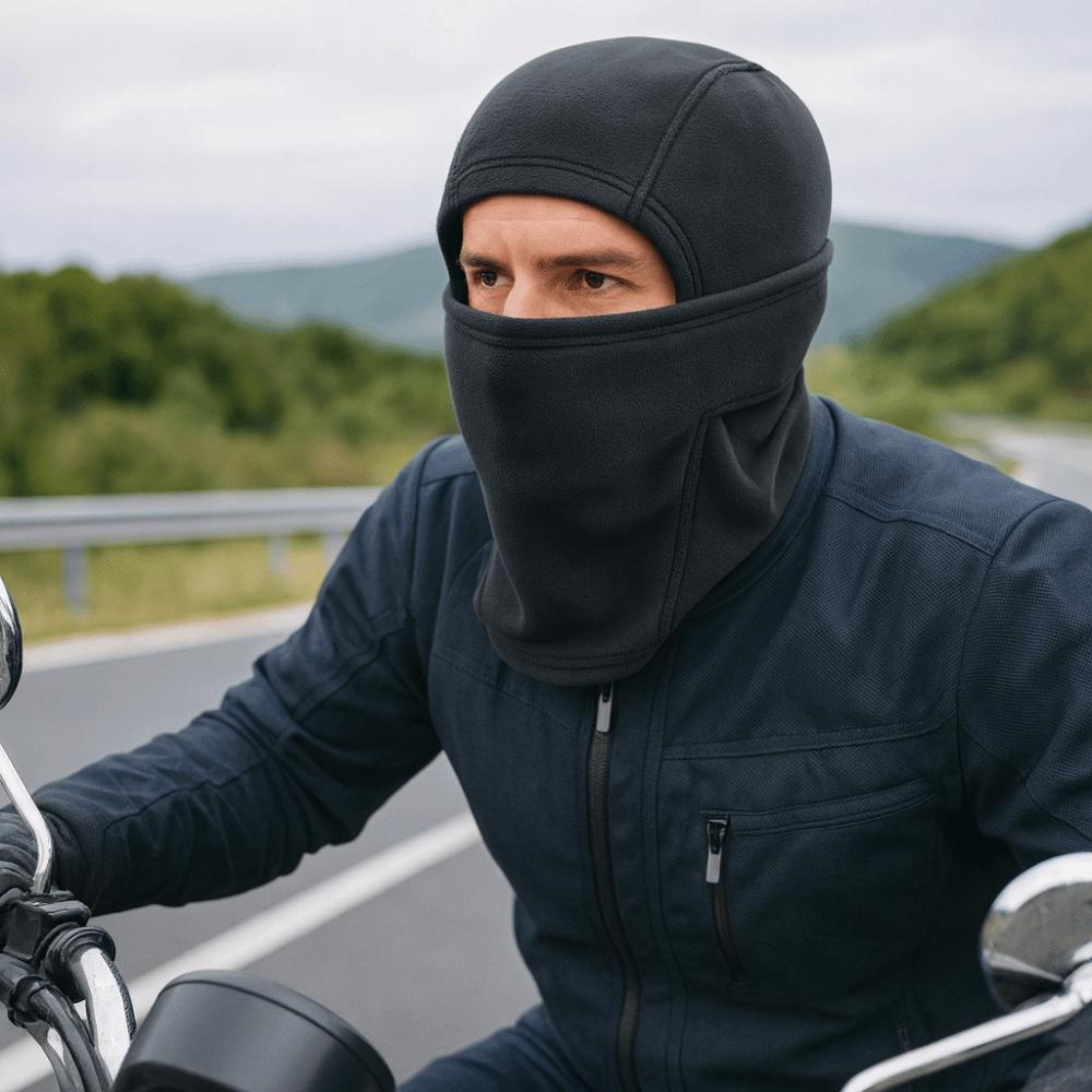 Thermal Cycling Head Cover Neck Protection Full Face Mask Breathable Balaclava Cycling Hat  Skiing