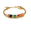 Five Elements Lucky Beads Bracelet: Gold, Wood, Water, Fire, Earth - Road to Riches New Year Gift (Unisex)