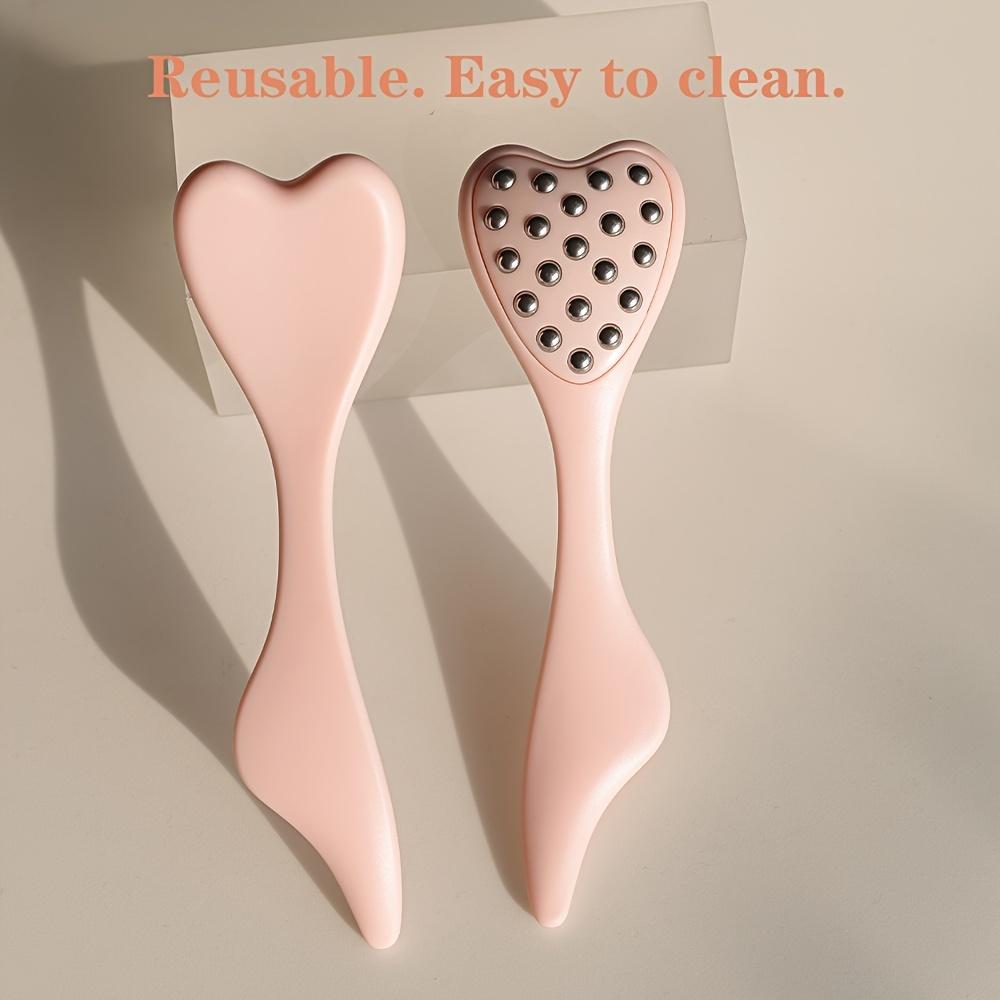 New Facial Care Massage Gua Sha Roller Applicator Enhances Absorption of Skincare Products, Perfect for Facial Spa, A Great Gift for Friends