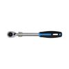 SIGNET Telescopic Ratchet 72 Overall 6 Adjustable 13582 1/2DR Handle, Gears, 260-400mm Length, Positions,