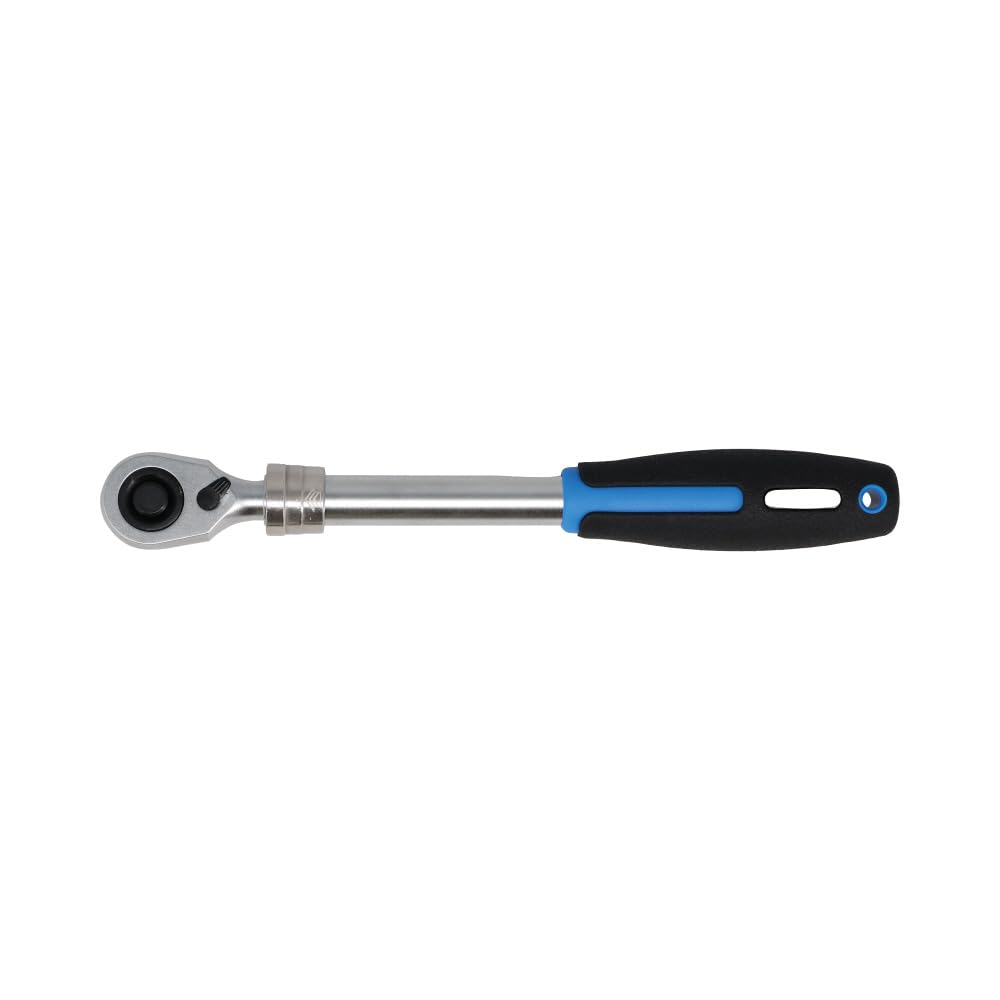 SIGNET Telescopic Ratchet 72 Overall 6 Adjustable 13582 1/2DR Handle, Gears, 260-400mm Length, Positions,