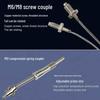 K-Typ/E-Typ PT100 Thermoelement Temperatursensor: Federbelasteter Einschraub-Temperaturfühler