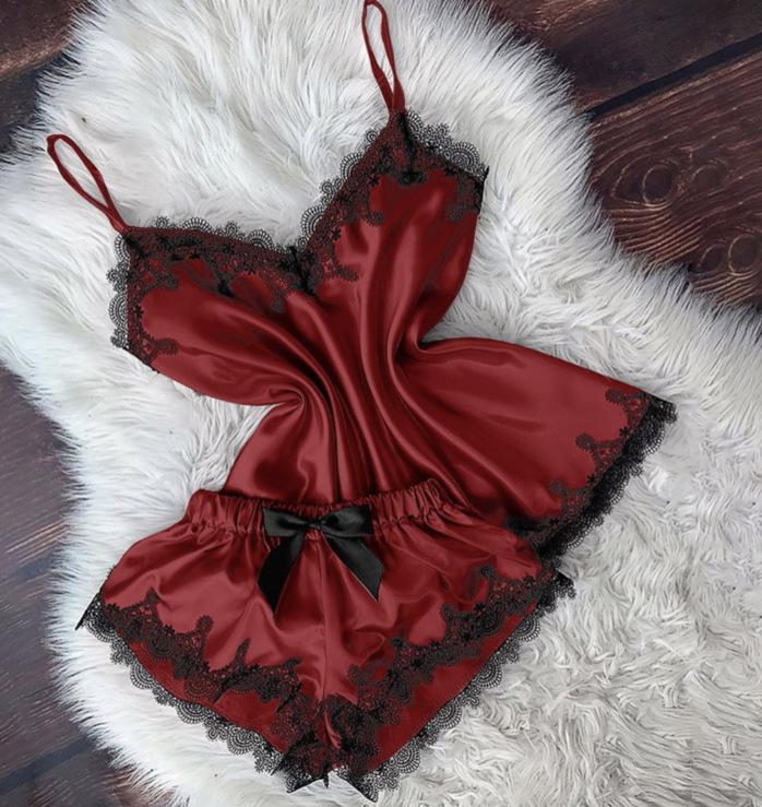 Lace Edge Camisole: Sexy Home Wear One Piece