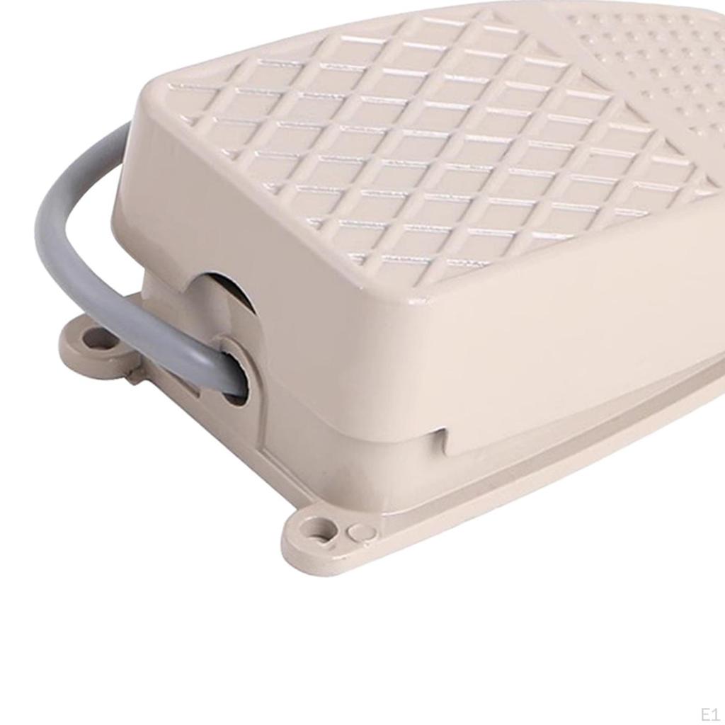 Fußpedalschalter, rutschfest, tragbar, langlebig, Tfs 2, Momentanstrom mit Leitung für den Bau