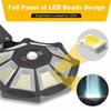 4000mAh Led Solar Lights Waterproof Security Flood Lights Outdoor Motion Sensor Wall Light Waterproof Garden Yard Street Lamp