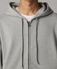 Dickies Basic Logo Kapuzenpullover mit Reißverschluss Melange Grau