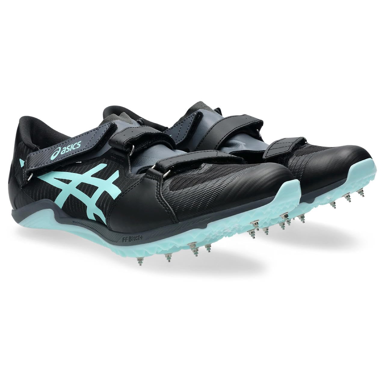 

Track and Field Spikes CYBERBLADE 17 1093A241 Unisex 001 cm 2E [Asics] (Black/Illuminate Mint) 28.0