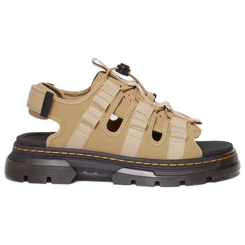 Dr. Martens Sandali da Spiaggia Versatili Moda Tessuto Sandali Unisex Kaki 31741439