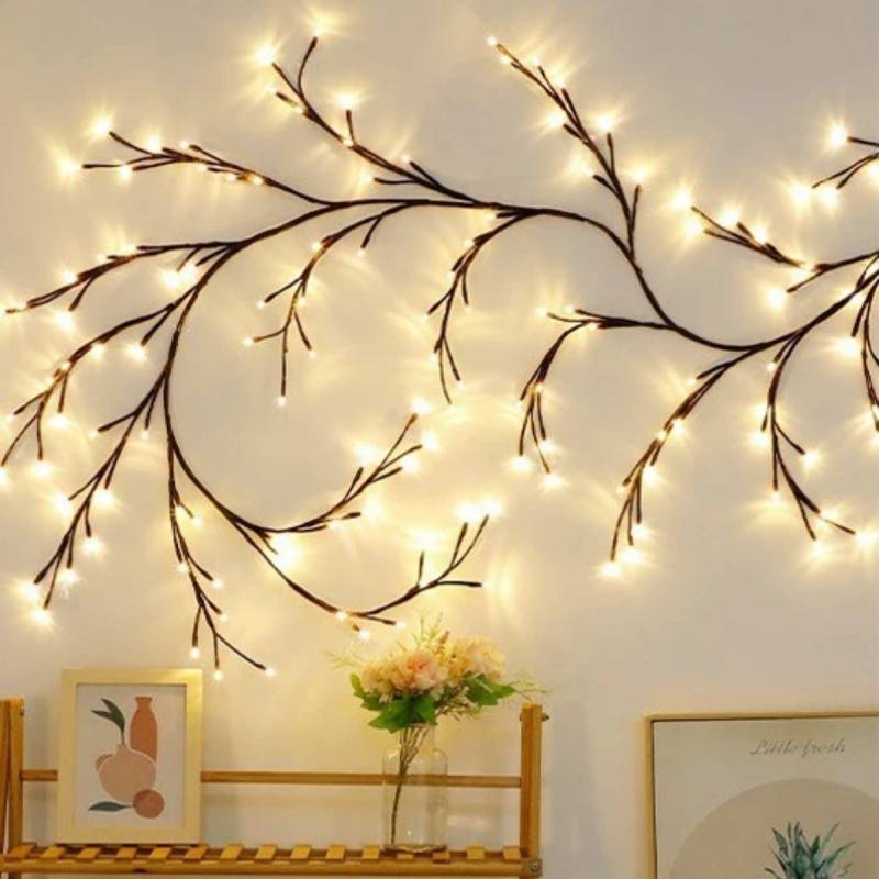 Led Tree Light For Indoor Bedroom And Living Room Decor With Dimmable Feature