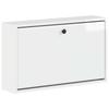 Wall Mounted Shoe Cabinet BREDA 71 X 17 X 43 Cm Particle Board