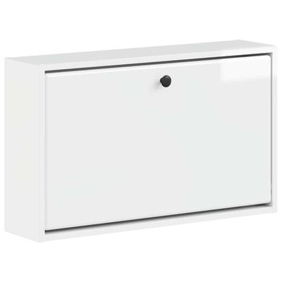 Wall Mounted Shoe Cabinet BREDA 71 X 17 X 43 Cm Particle Board