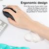 Sweat-resistant Mouse Pad Ergonomic Wrist Guard Anti-Slip Transparent Design Creative Shape Silicone Cooling Support Elbow Cushion Cute Clear