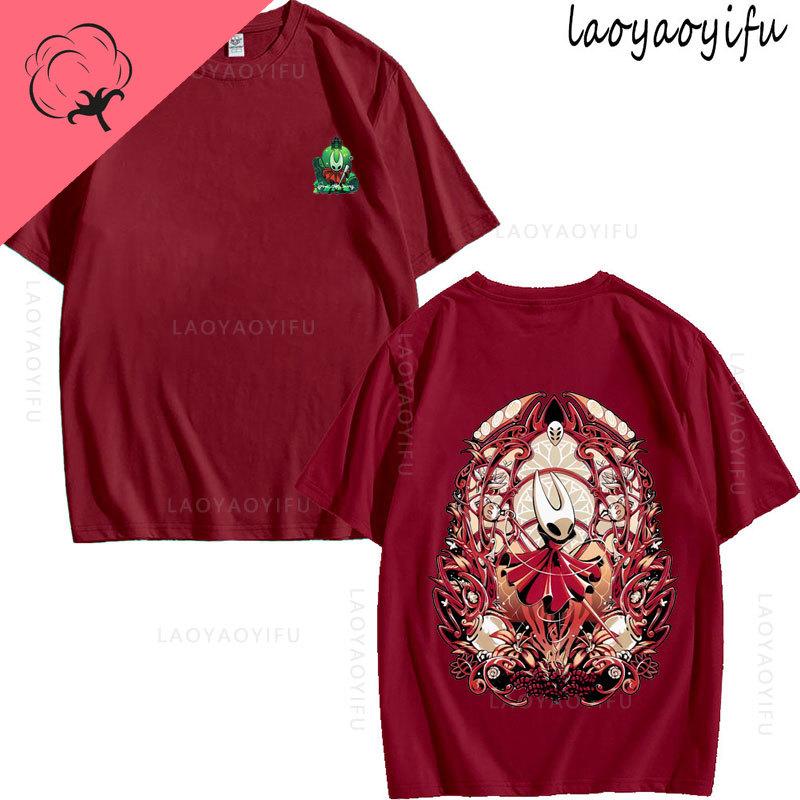 

Hollow Knight Silksong Theme 100Cotton Summer TShirt Shortsleev Printed Fashion Mens Womens Fashion High Quality Oneck 3XL