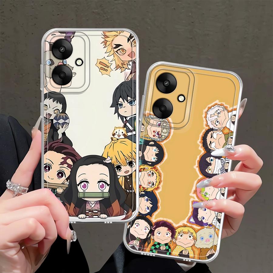 Case for Xiaomi Mi 11T Pro 11 Lite Soft Phone Cover D-Demon S-Slayer Cute