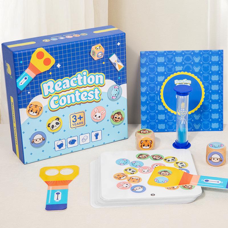 

Reaction Competition Double Early Education Puzzle Competitive Table Games Parent-Child Interactive Toys Stall