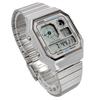 Casio Standard Vintage Series Silver with Metallic Overseas Model Analog-Digital Watch, A130WE-7A, Unisex, Gray, [Used]