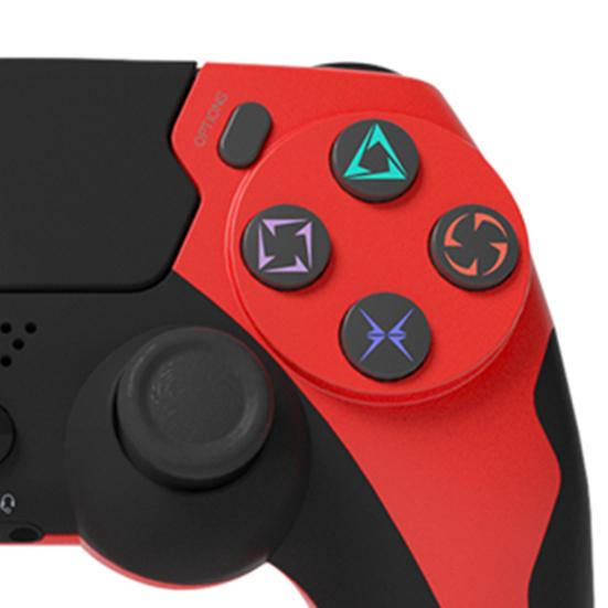 Gamepad Controller with Touch Panel Six-axis Somatosensory Dual Vibration No Delay Wireless Connection