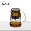 700ml Glass Teapot for Bonston, Integrated Teapot with Filter, Teapot, Premium Gift Box, Family, Camping, Gifts