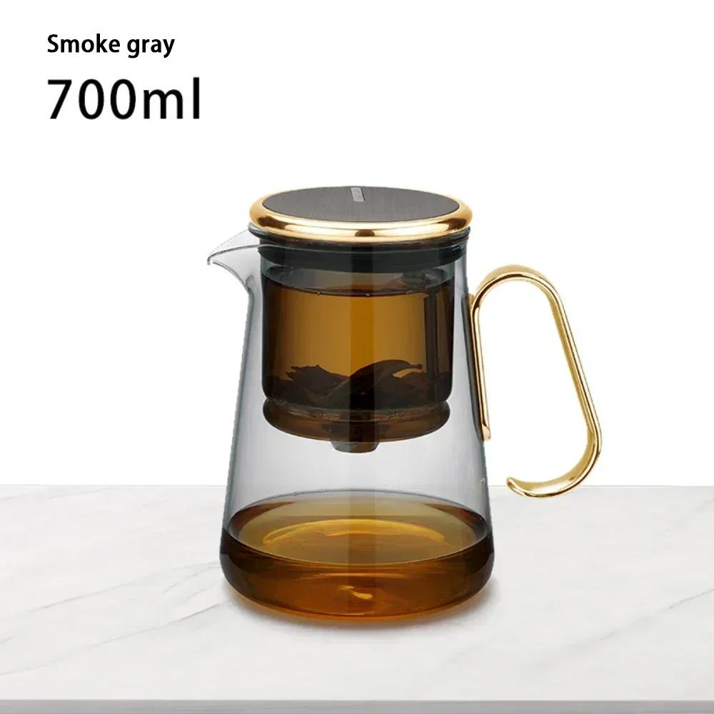700ml Glass Teapot for Bonston, Integrated Teapot with Filter, Teapot, Premium Gift Box, Family, Camping, Gifts