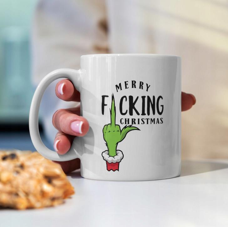 Kubek Świąteczny Na Prezent Grinch Z Motywem Grincha Grincz Święta Mikołaj