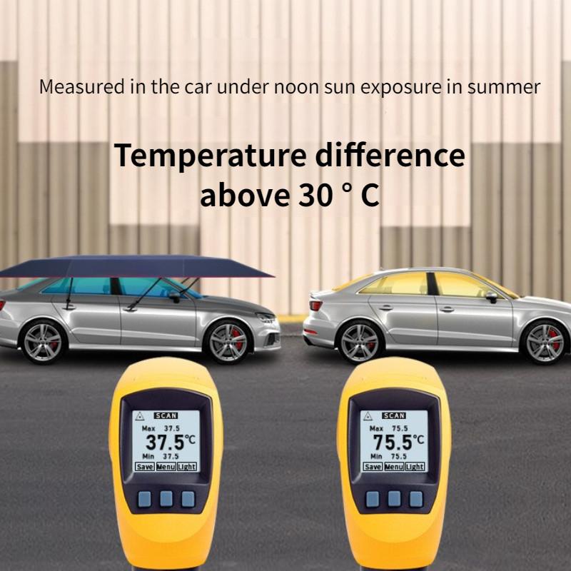 Outdoor Sun Protection and Insulation Car Sunshade Umbrella Fully Automatic Car Canopy Foldable Mobile Car Canopy