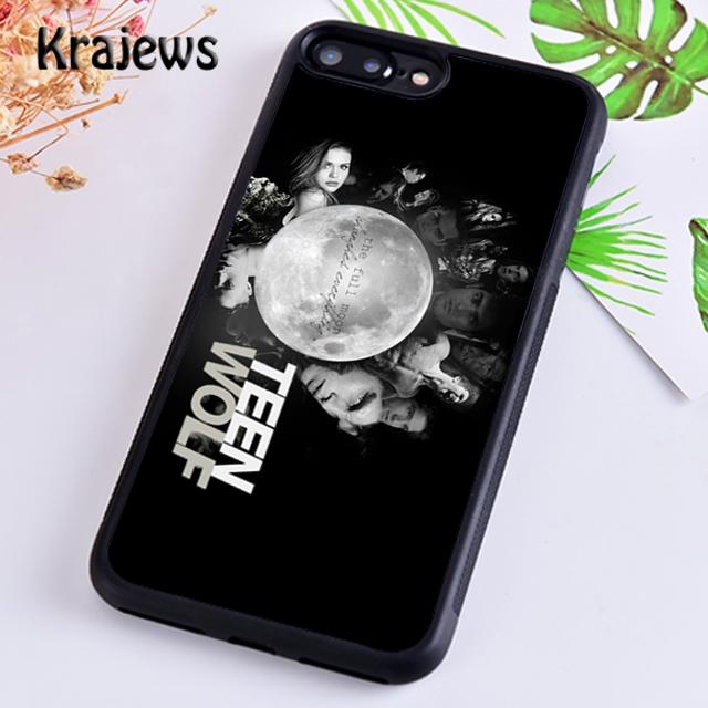 Krajews New TEEN WOLF Printed Fashion Phone Case Cover For iPhone 17 Air 16 15 14 Plus 11 12 Pro Max Coque Fundas