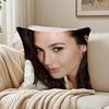 GGal Gadot Cushion Cover Linen Pillowcase Soft  for Sofa Bed Home Room Decor