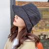 Corduroy Winter Bucket Hat for Women Girl Fashion Fishing Caps Autumn Outdoor Fisherman Hats