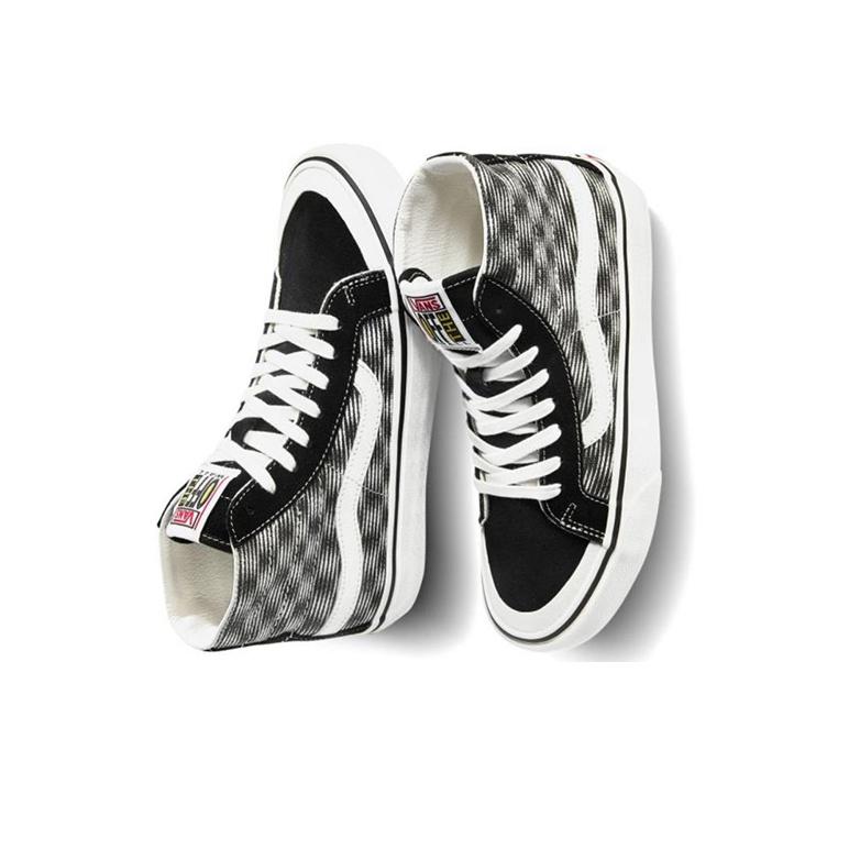 Vans Sk8 138 Decon Sf High Top Skate Shoes Black And White Checkerboard Unisex Skate Shoes VN0A3MV1WOJ