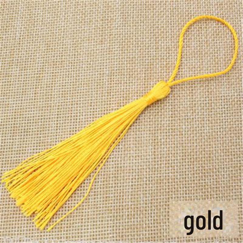 Ciucuri cu noduri chinezești din poliester și ciucuri cu semne de carte