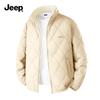 Jeep Men's Winter Padded Fleece-Lined Stand Collar Jacket