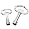 Multi-Purpose Triangle Key for Tap, Valve, Door, and Cabinet Locks