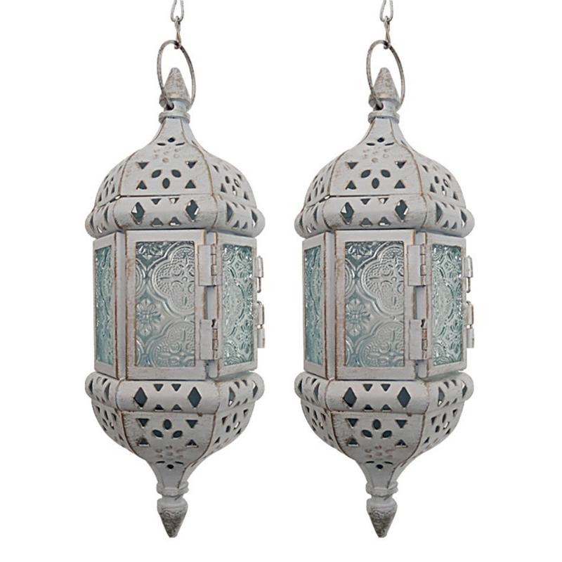 

2 шт. Уникальные подсвечники с многофункциональным подвесом, легкой установкой, Декор, идеально подходящий для стен или столешниц белый