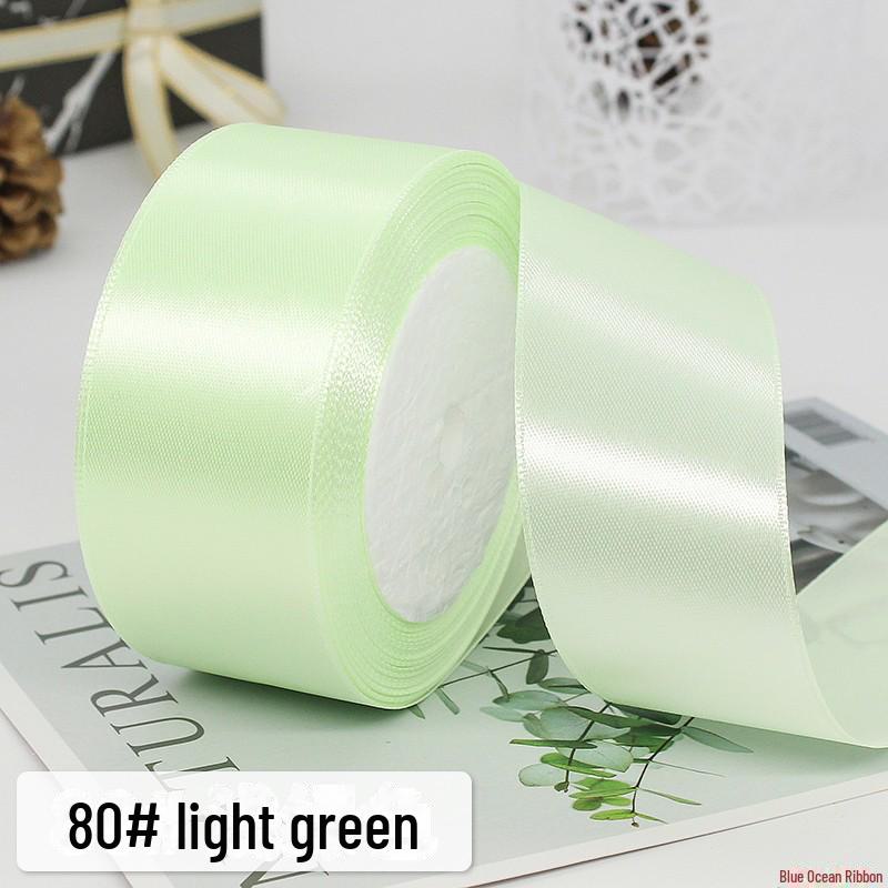 4cm Handmade Rose Ribbon for Chair Backs, Cake Boxes, and Gift Packaging