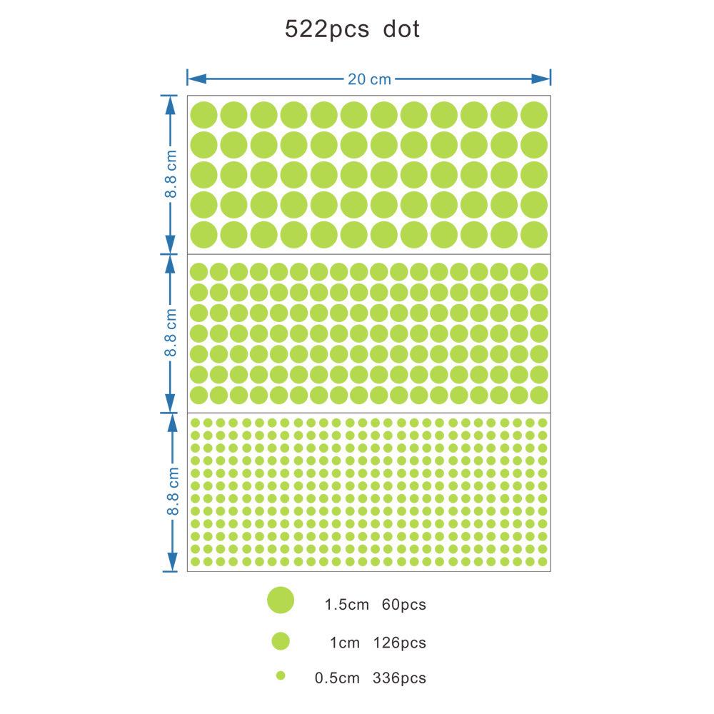 Luminous Star & Sun Fluorescent Home Decoration Wall Stickers