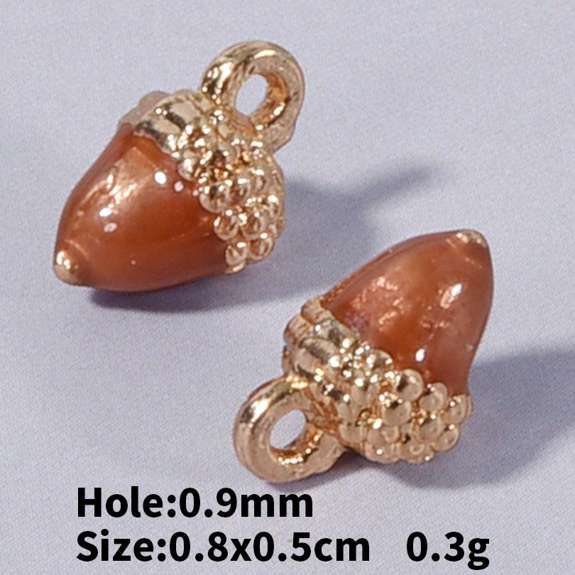 5/24pcs Cake Coffee Food Pendant Enamel Chilli/Strawberry/Cherry Charms For Jewelry Making Bulk DIY Bracelets Necklace Pendants
